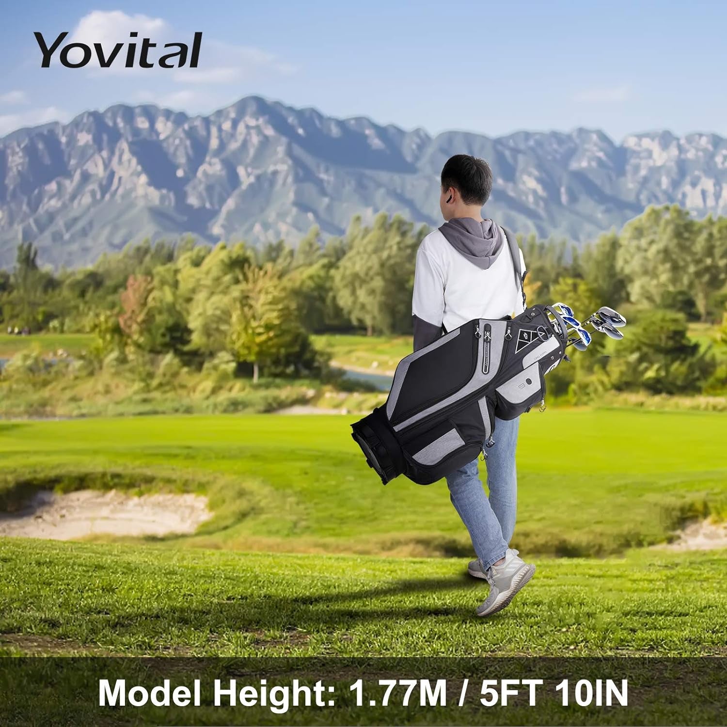 Elevate Your Game with the  14 Way Golf Cart Bag – Stylish, Functional & Ready for Any Weather! 🏌️‍♂️⛳️ #GolfStyle #