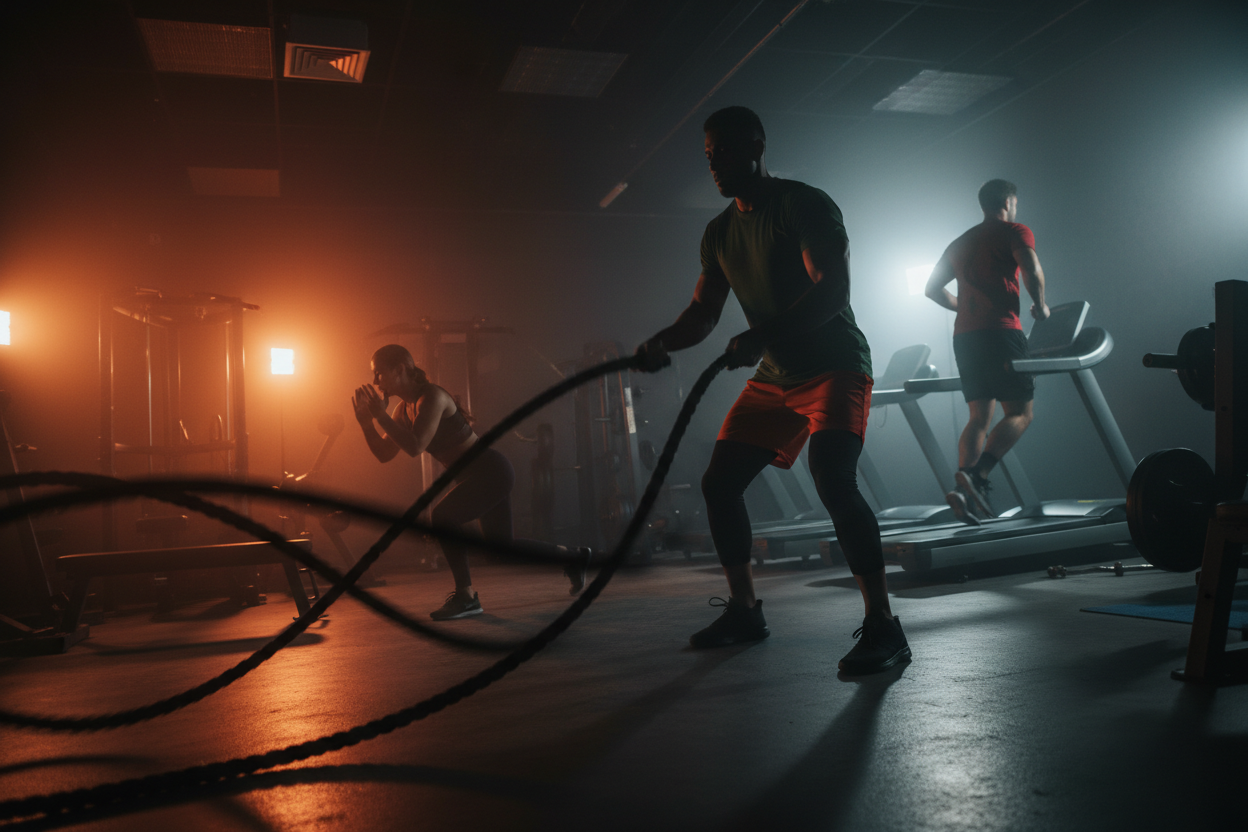 Dynamic cardio workout